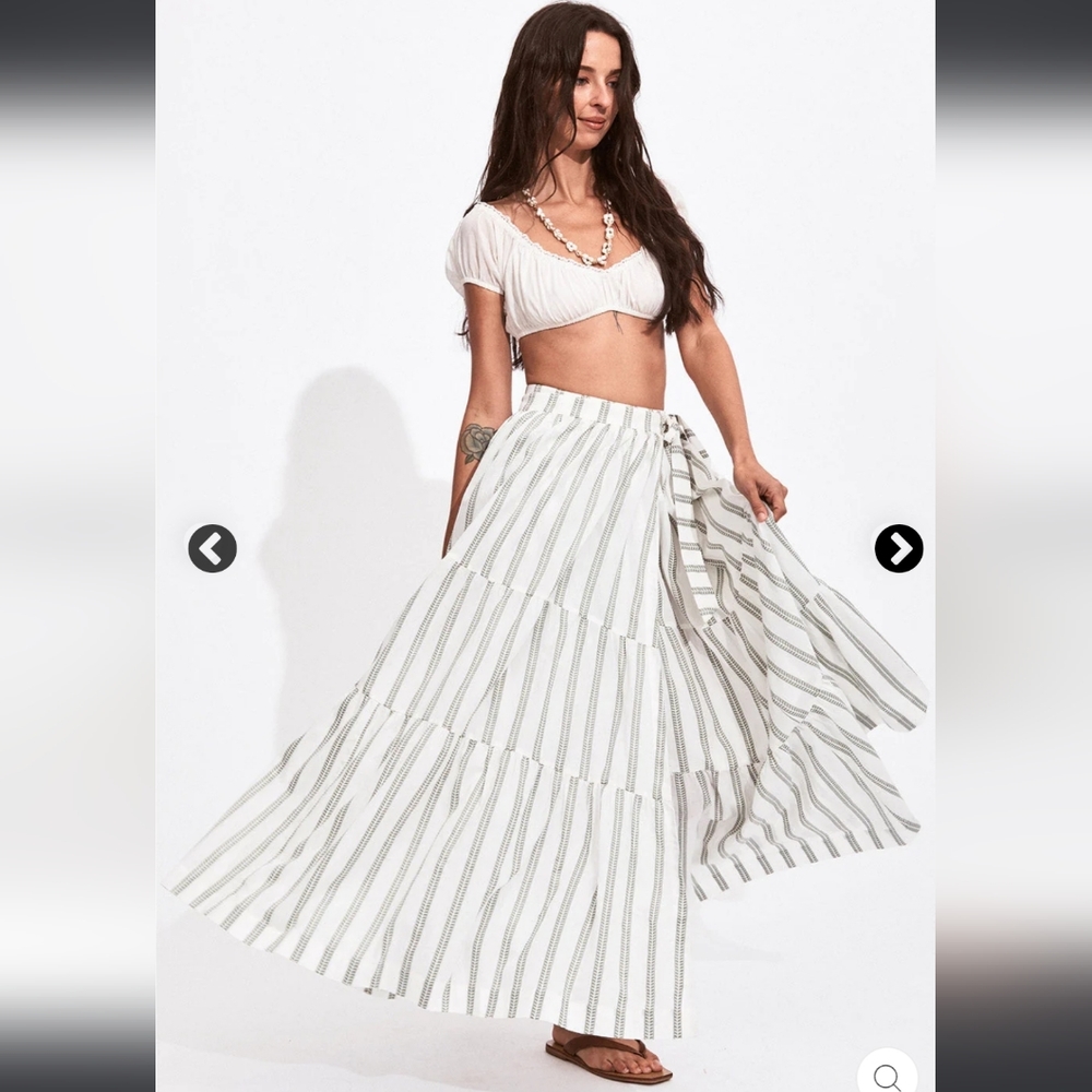 Arnhem Selma Wrap Maxi Skirt